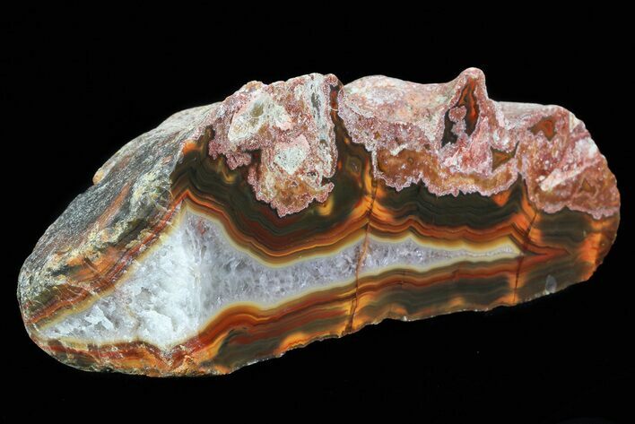 Beautiful Condor Agate From Argentina - Cut/Polished Face #79455